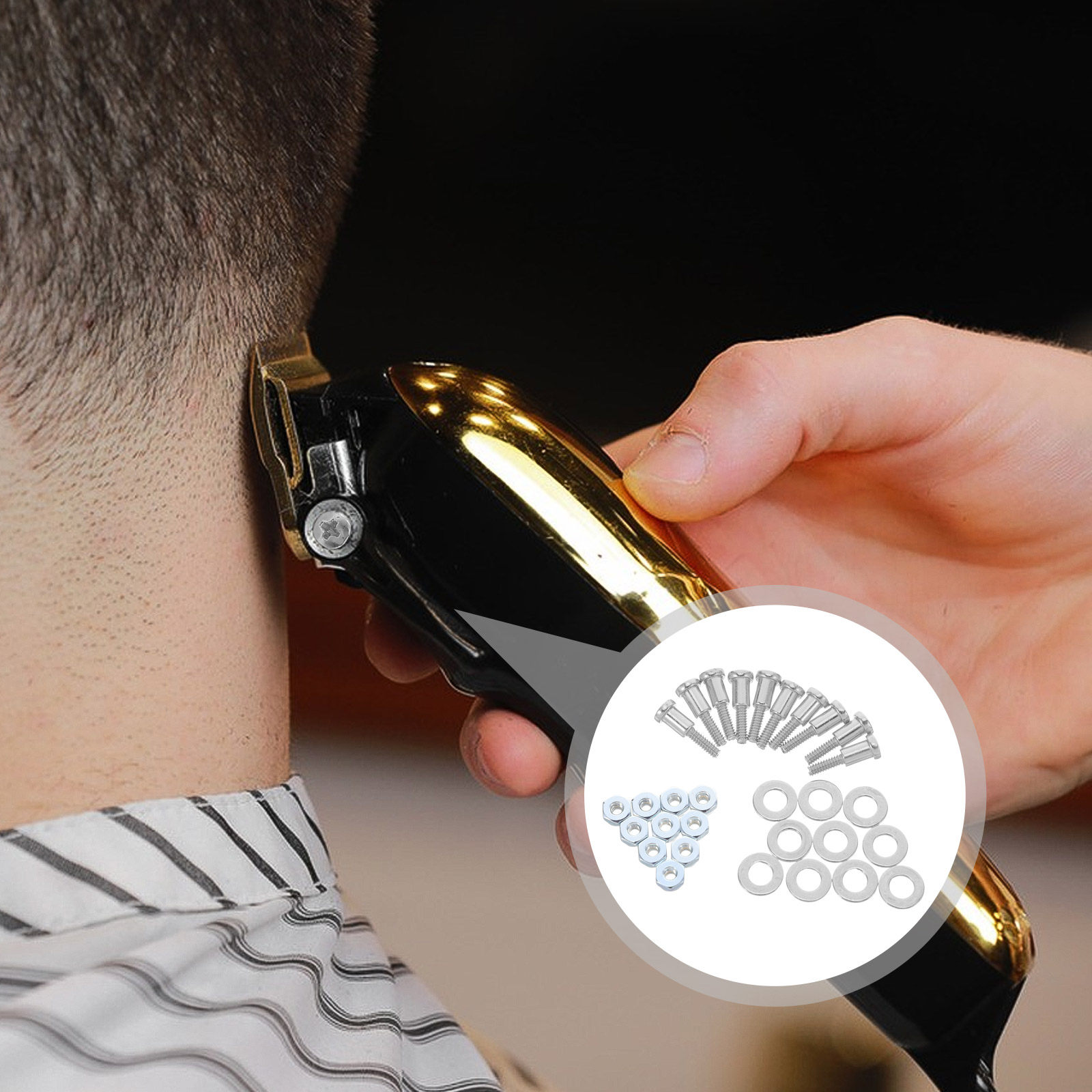 Hair Clipper - Hair Clipper Repair Screw Set Adjustment