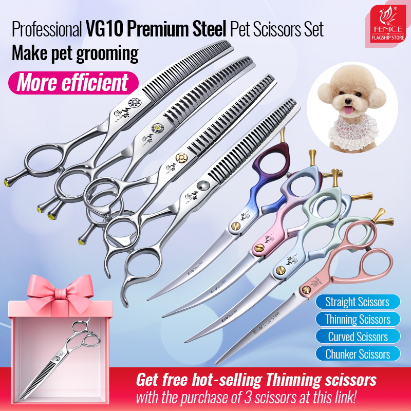 Grooming Scissors - Fenice Professional VG10 Steel 6.25/6.5/7 inch