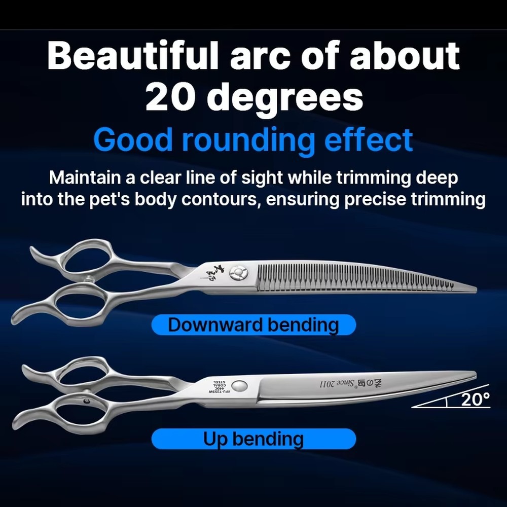 7.25 Inch Eco-Friendly Stainle - Grooming Scissors ulasan dan harga