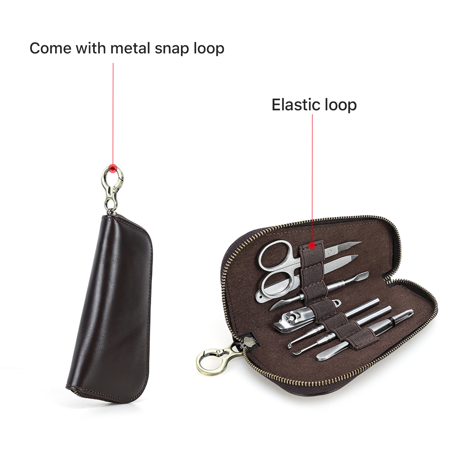 Genuine Leather Travel Case fo - Grooming Scissors ulasan dan harga