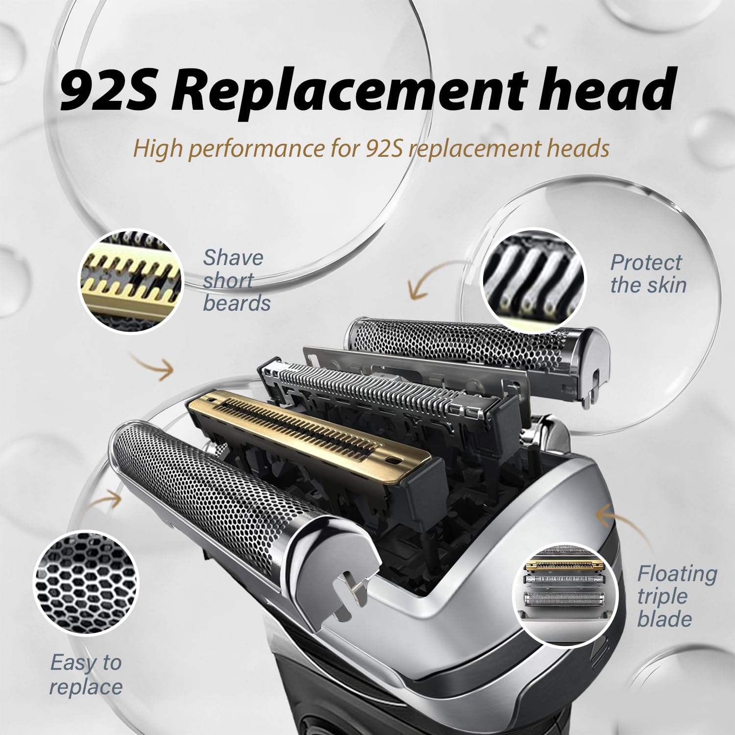 New 92S Replacement Foil Head  - Aftershave ulasan dan harga