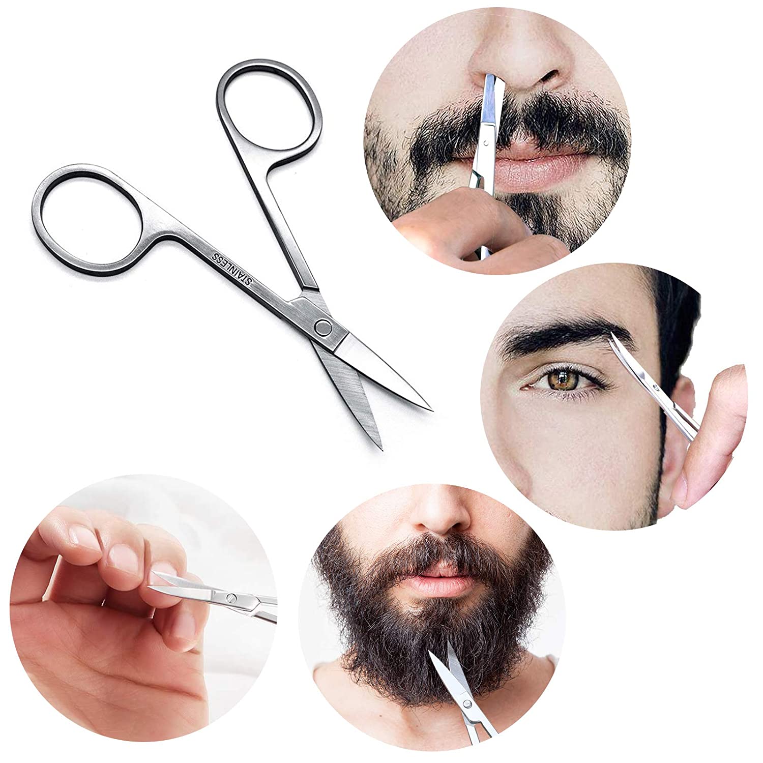 4Pcs Set Beard Shaping Kit Mul - Beard Trimmer ulasan dan harga