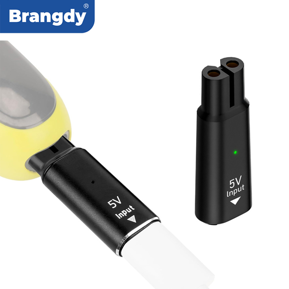 Brangdy 5V Type-C Shaver Adapt - Beard Trimmer ulasan dan harga