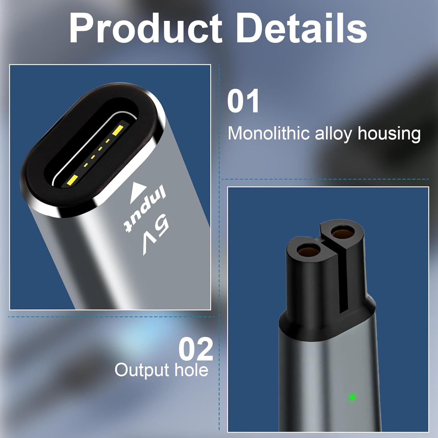 Brangdy 5V Type-C Shaver Adapt - Beard Trimmer ulasan dan harga