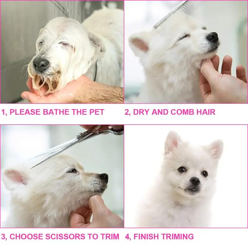 Dog Grooming Scissors Set With - Grooming Scissors ulasan dan harga