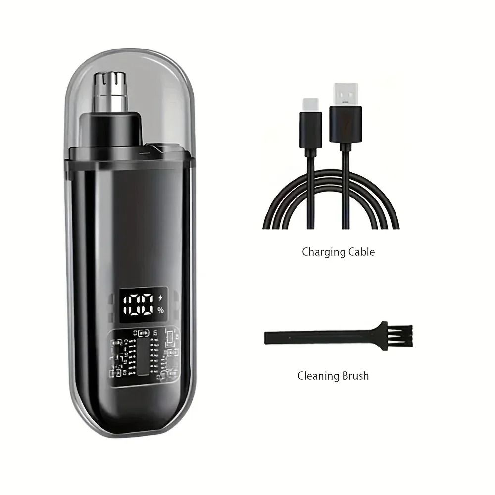USB Rechargeable Nose & Ear Ha - Mens Grooming Travel Kit ulasan dan harga