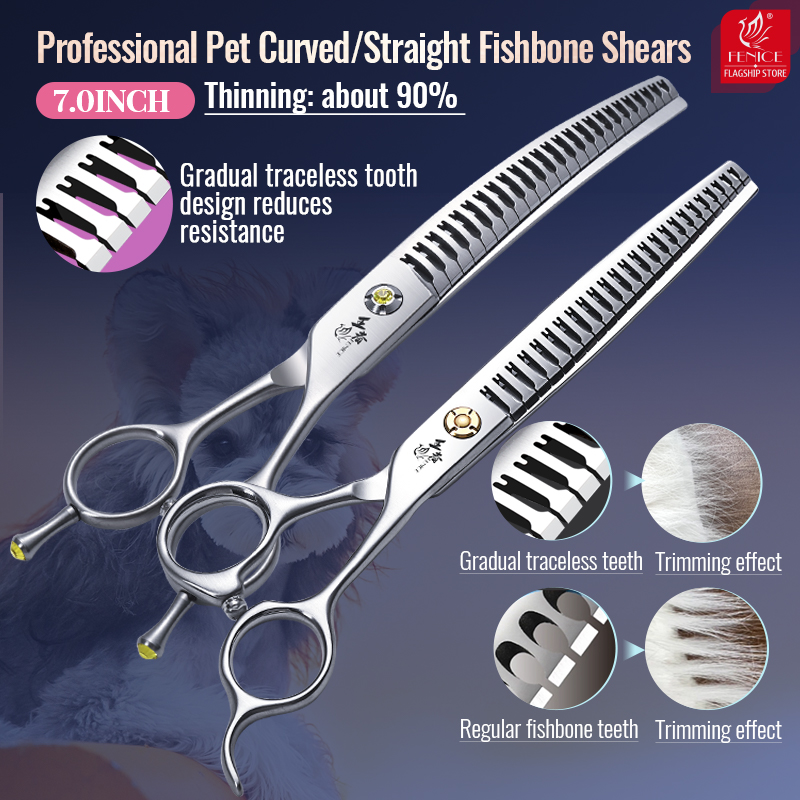 Fenice Professional VG10 Steel - Grooming Scissors ulasan dan harga