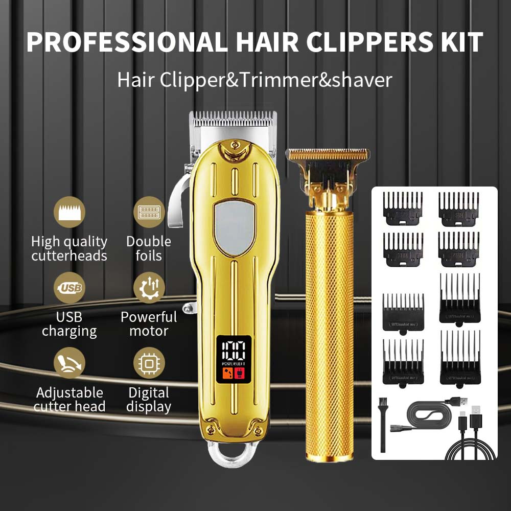 2 in 1 Electric Hair Clipper & - Grooming Kit ulasan dan harga