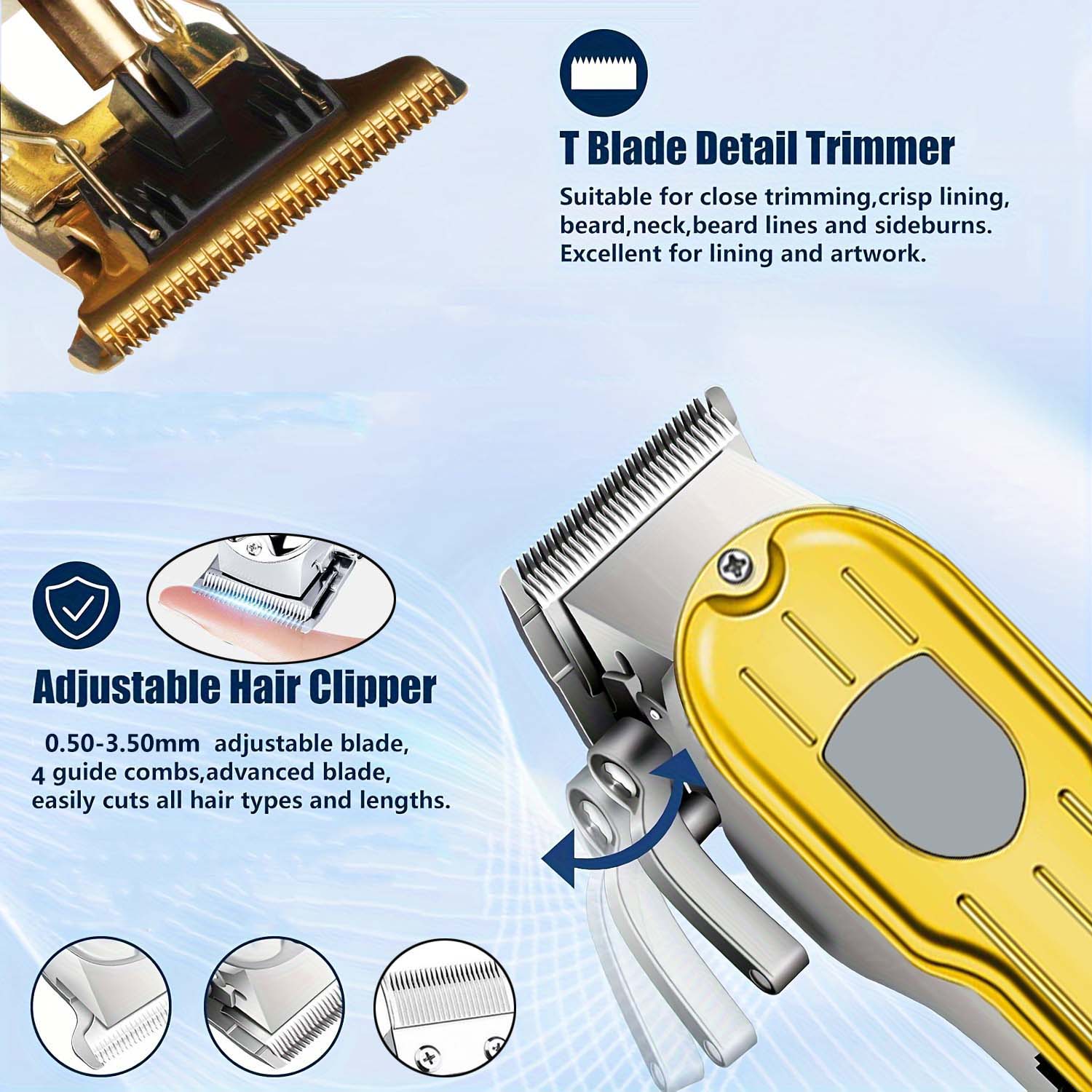 2 in 1 Electric Hair Clipper & - Grooming Kit ulasan dan harga