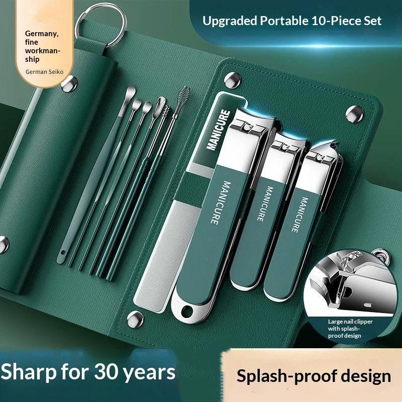 10-Piece Nail Care Tool Set Sh - Mens Grooming Travel Kit ulasan dan harga