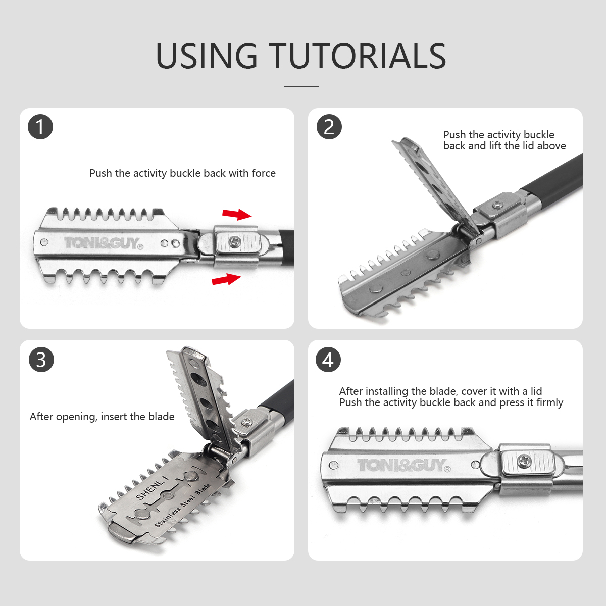 Salon Double-Edge Shaving Hair - Beard Trimmer ulasan dan harga