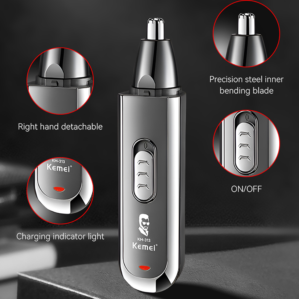 Kemei Multifunction Ear and No - Nose Trimmer ulasan dan harga