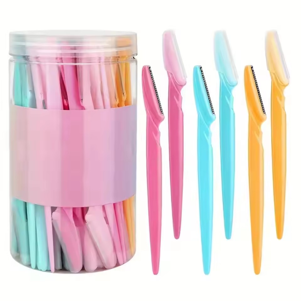 5/10/30/40Pcs Brow Razor and F - Hair Clipper ulasan dan harga