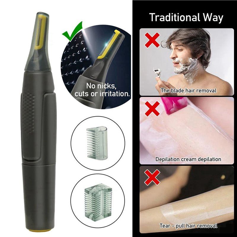 【PASSIONE 】2X Electric Nose Ha - Nose Trimmer ulasan dan harga